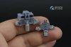 Quinta Studio QDS+48519 Tornado ECR 3D-Printed coloured Interior on decal paper (Italeri) (small version) (with 3D-printed resin parts) 1/48